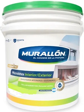 Latex Int/Ext Blanco 10 Lts. Murallon