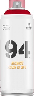 Aerosol MTN 94 RV-3001 Rojo Vivo Mate 400 Cm3 Montana
