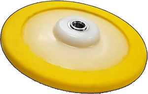Plato Soporte 7" M14 Amarillo Ternnova