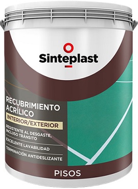 Pint. / Pisos Deportivos Gris 4 Lts.